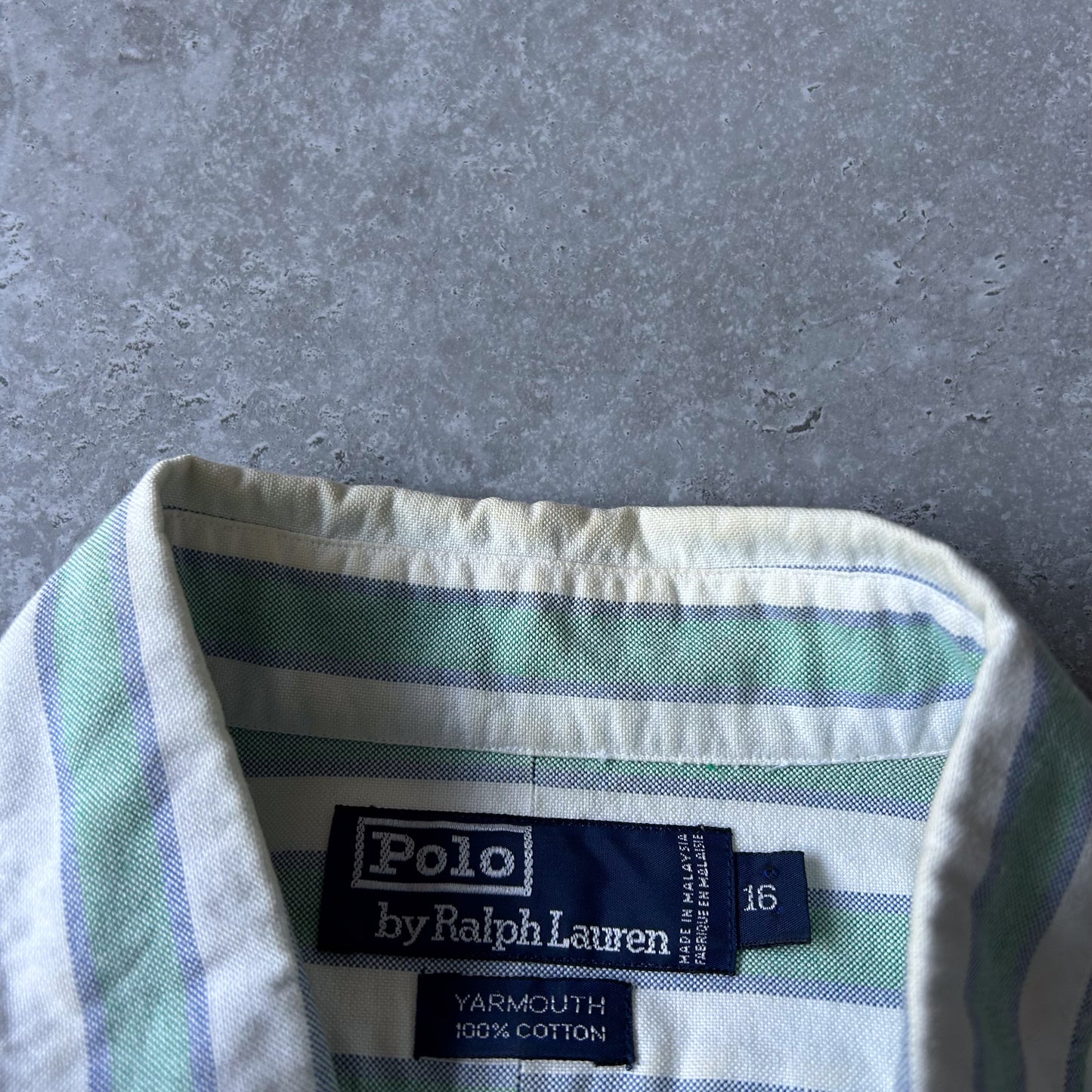 1990s | Polo by Ralph Lauren Yarmouth Button-Down Shirt