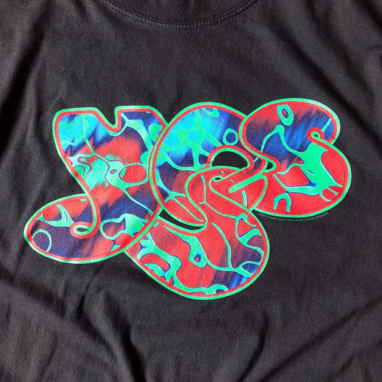 1998 - yes ‘open your eyes tour’ graphic band tee