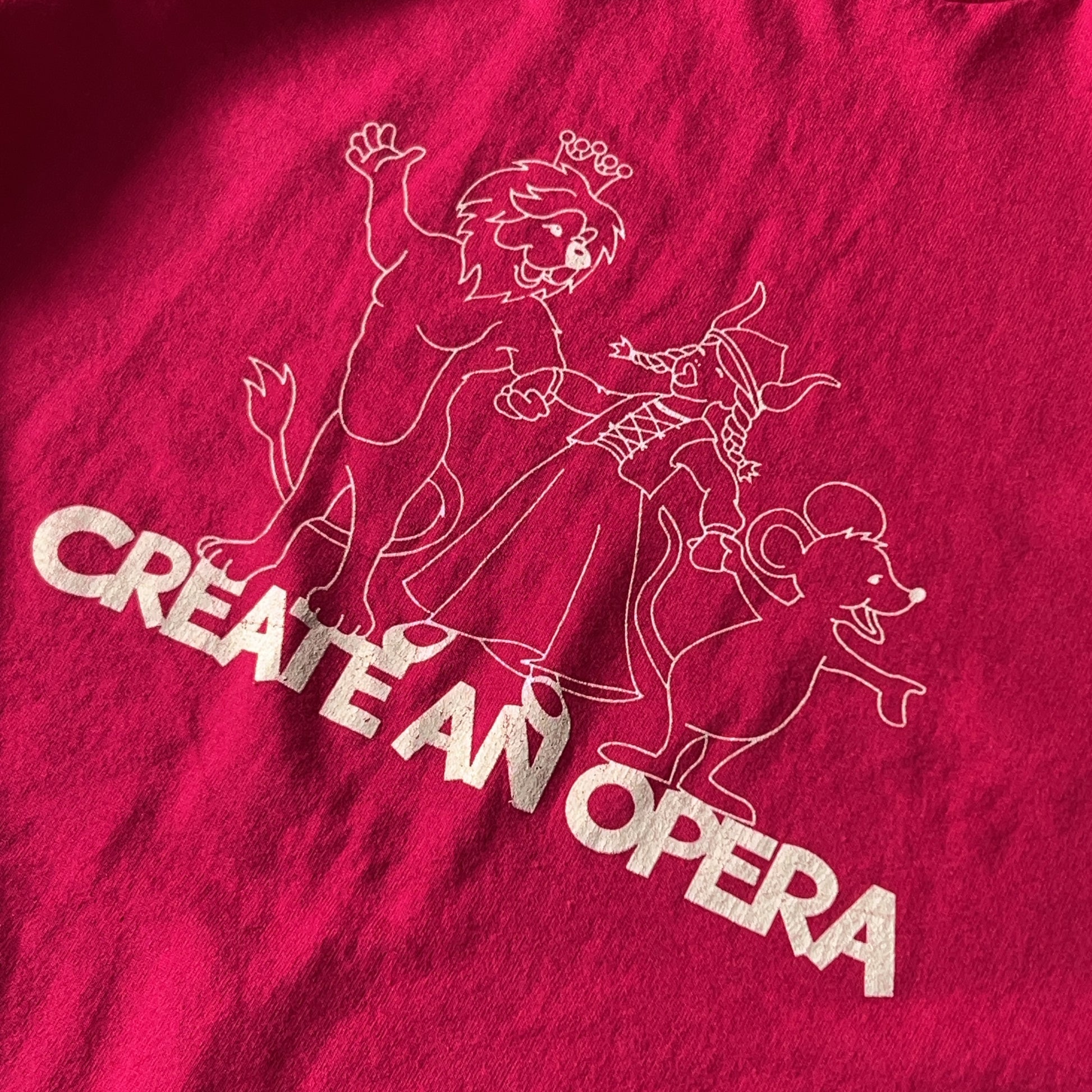 Vintage Men's Single Stitch Fruit Of The Loom Create an Opera Tee