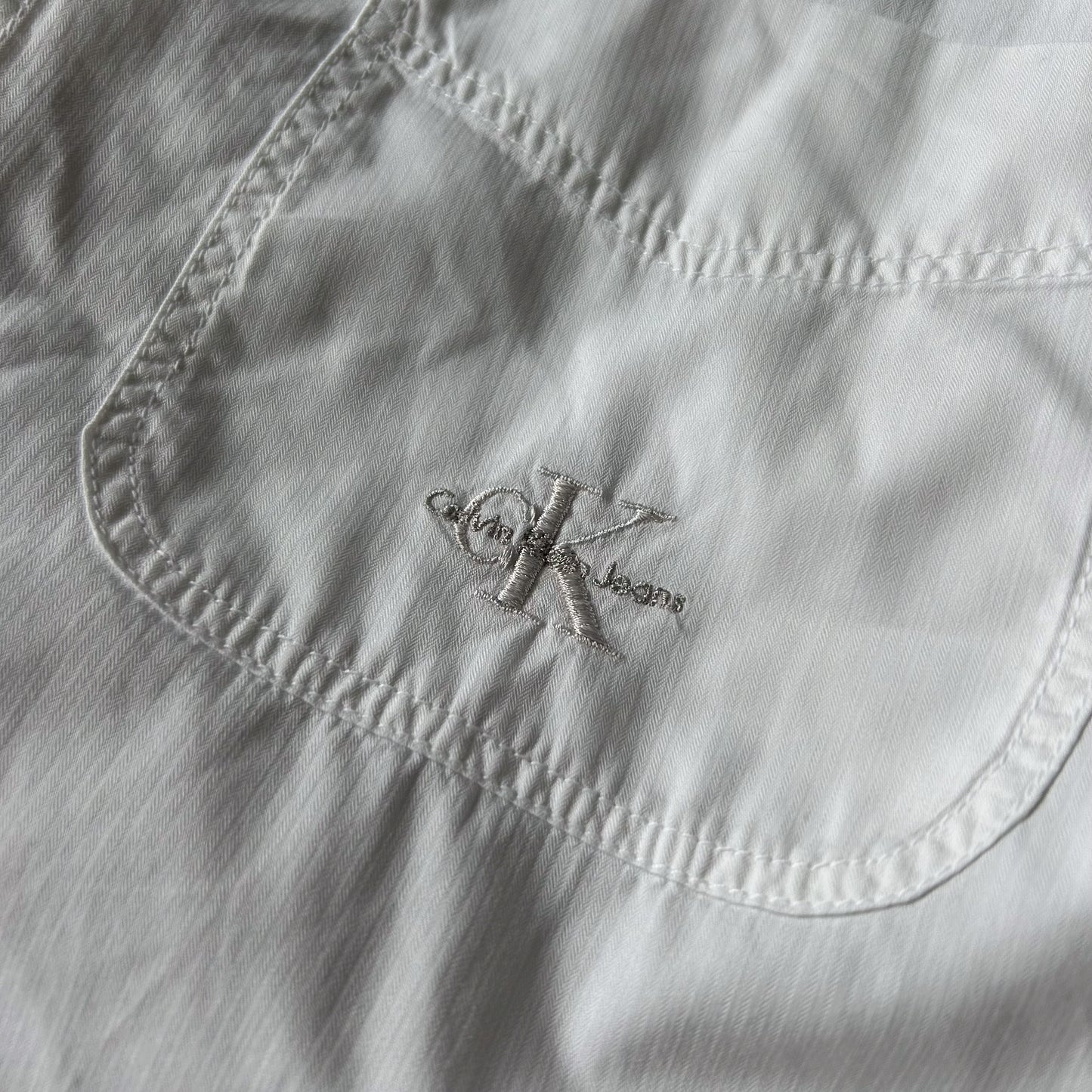 Calvin Klein Jeans Long Sleeve White Shirt