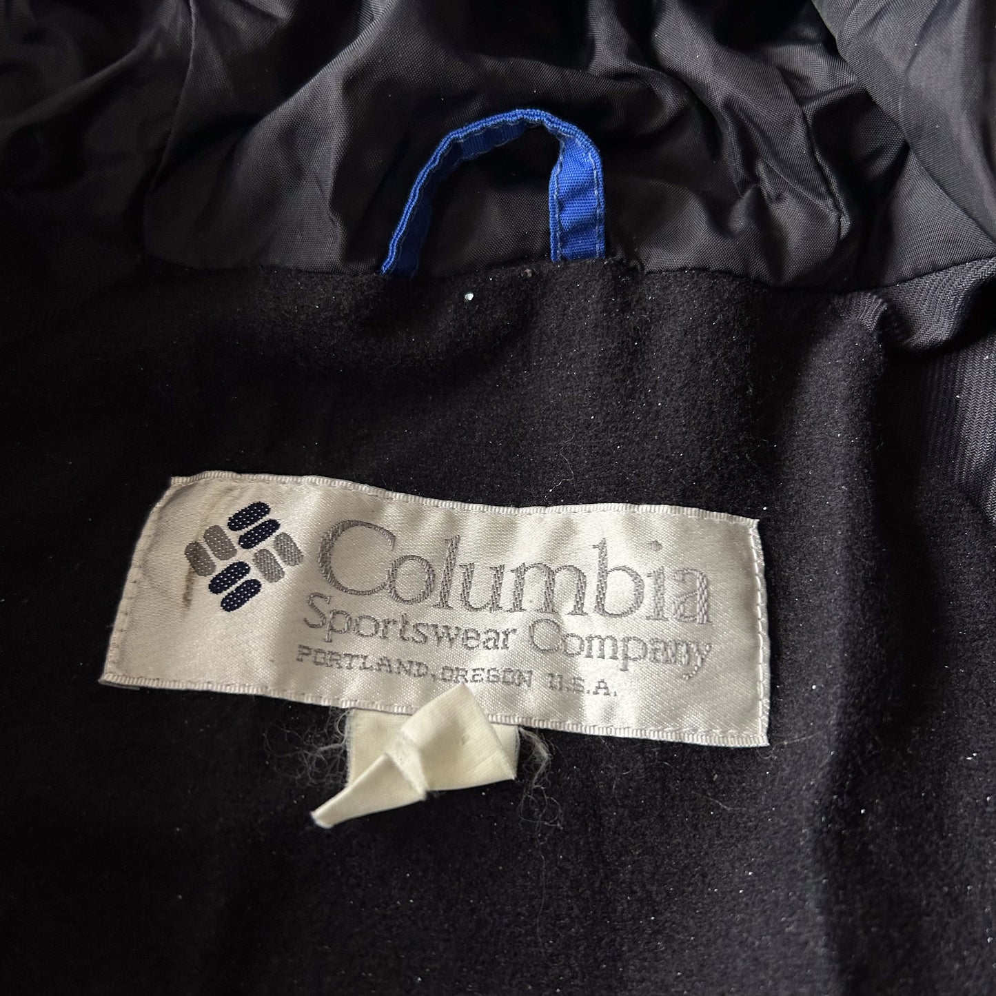 Columbia Titanium Blue Hooded Jacket