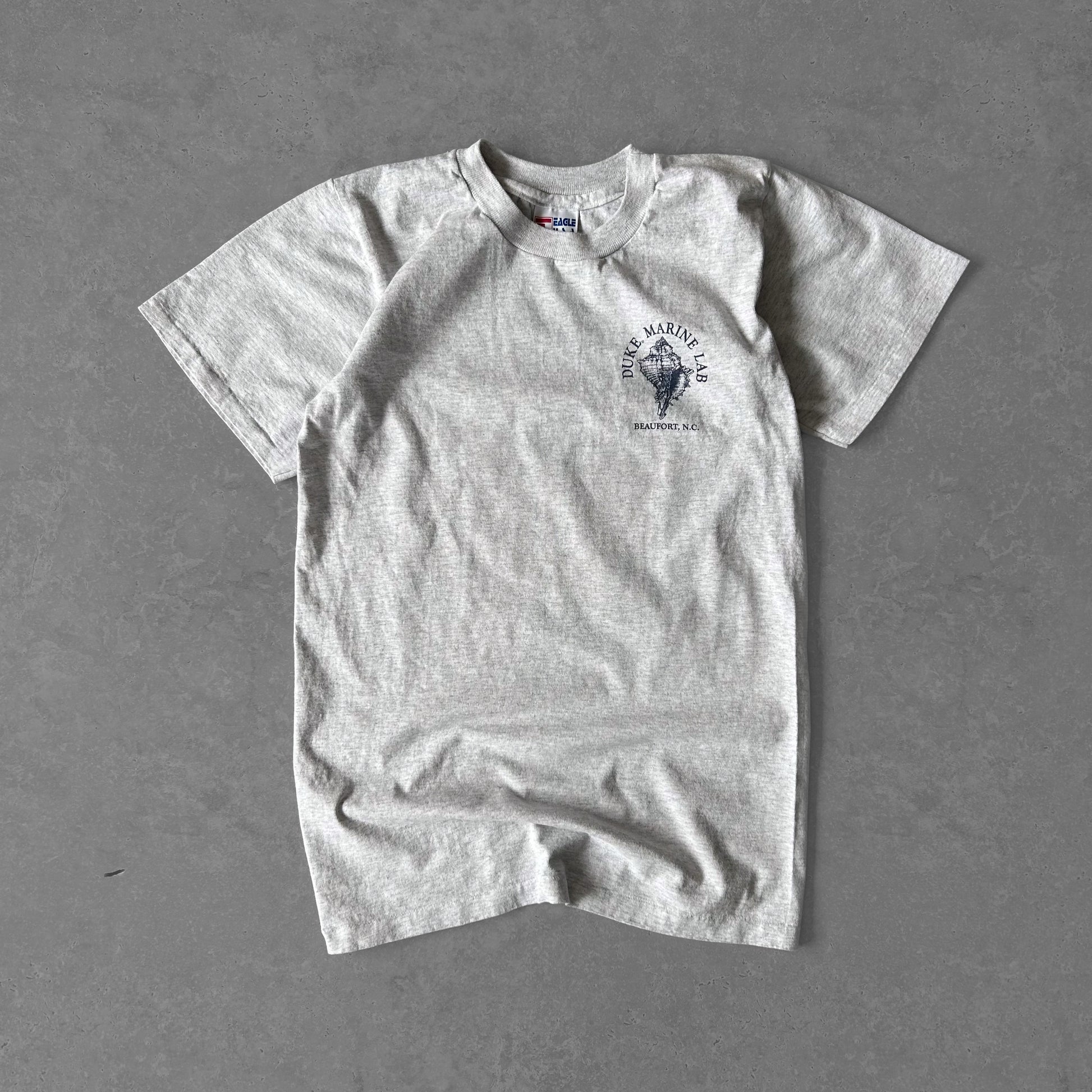 Vintage Eagle USA Duke Marine Lab Beaufort, NC Graphic T-Shirt