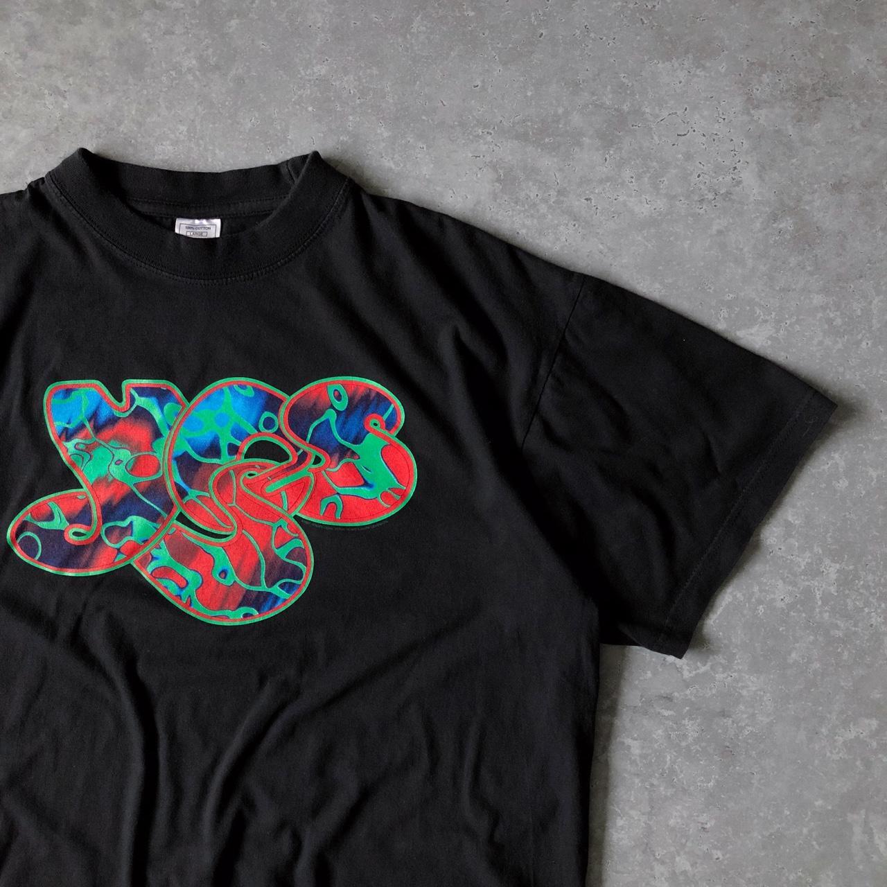 1998 - yes ‘open your eyes tour’ graphic band tee