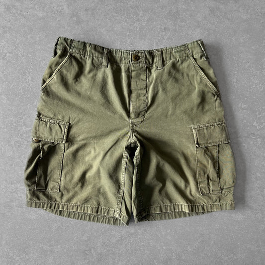 Vintage Tru Spec Olive Cargo Shorts