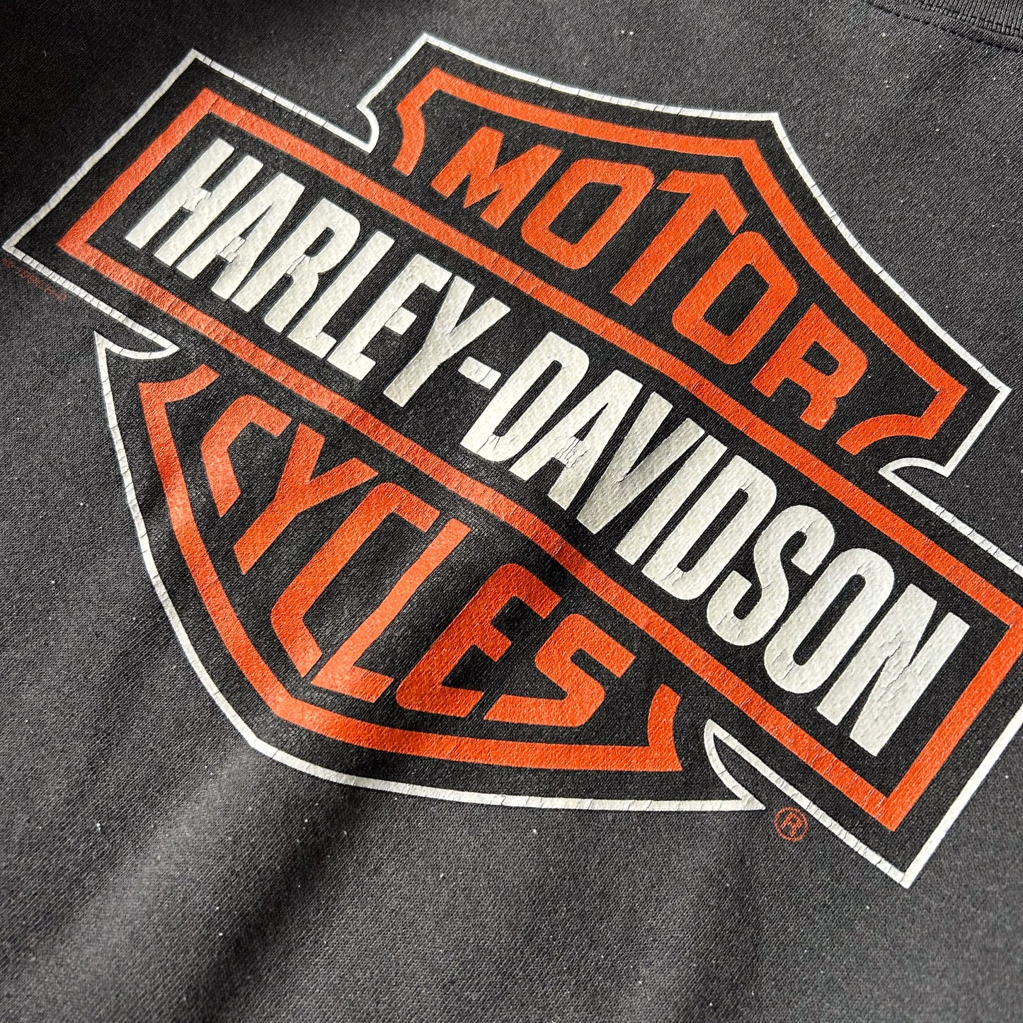 Vintage Harley-Davidson H&amp;M Dover, Ohio Graphic Crewneck Sweatshirt
