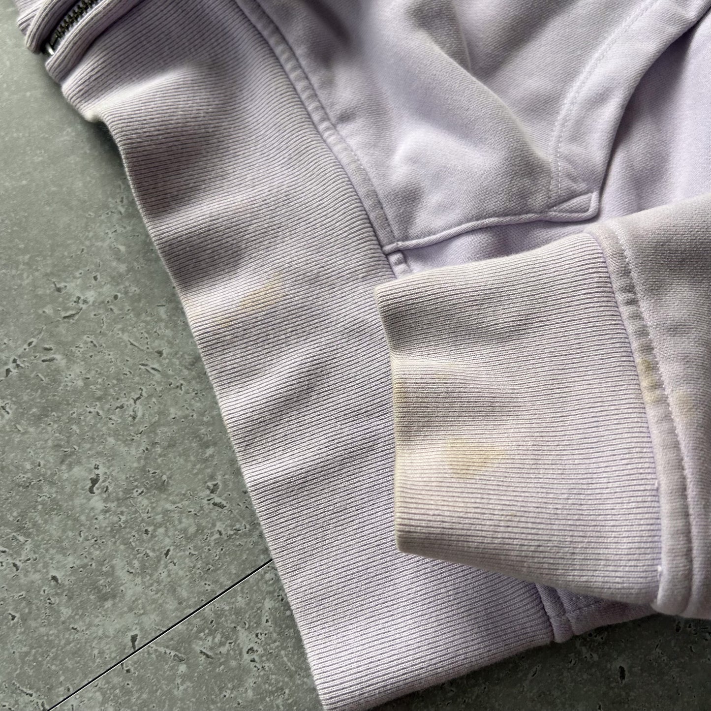 GAP Lavender Logo Zip-Up Hoodie