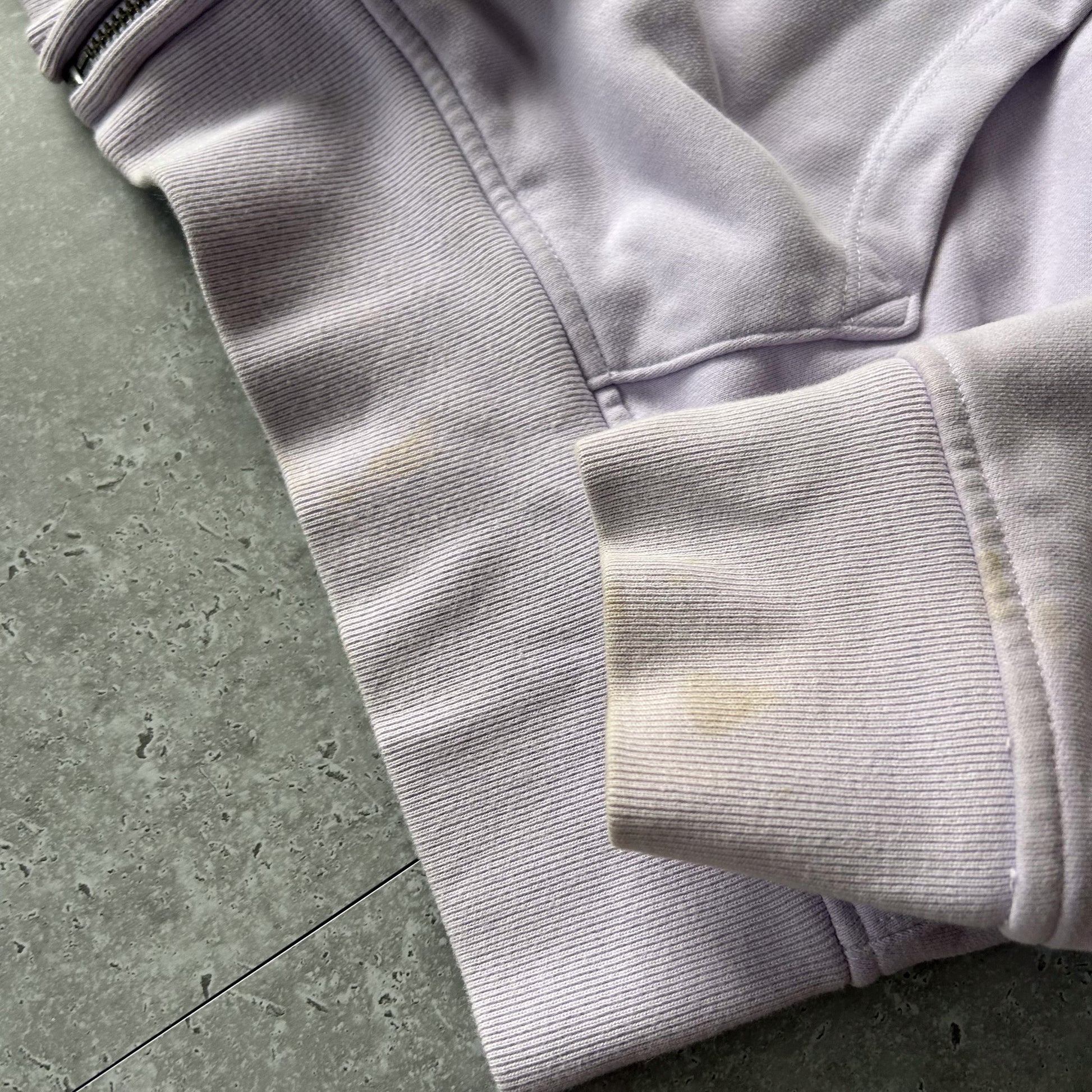 GAP Lavender Logo Zip-Up Hoodie