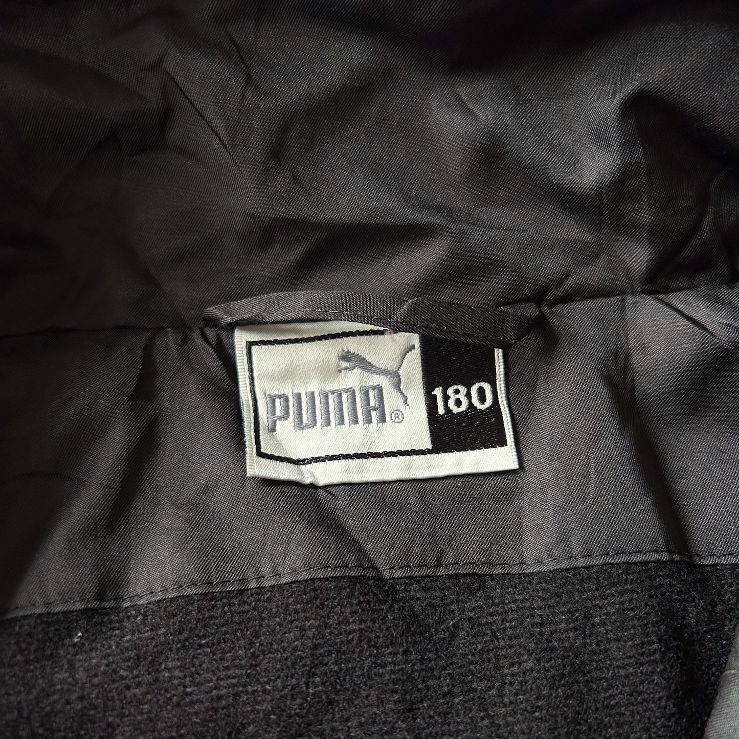 Puma Activewear Jacket in Black and Red