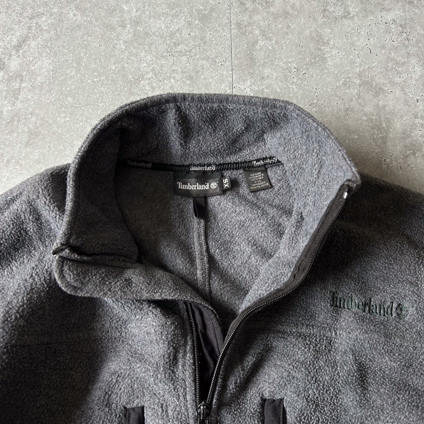 Timberland Men's Grey Fleece Jacket