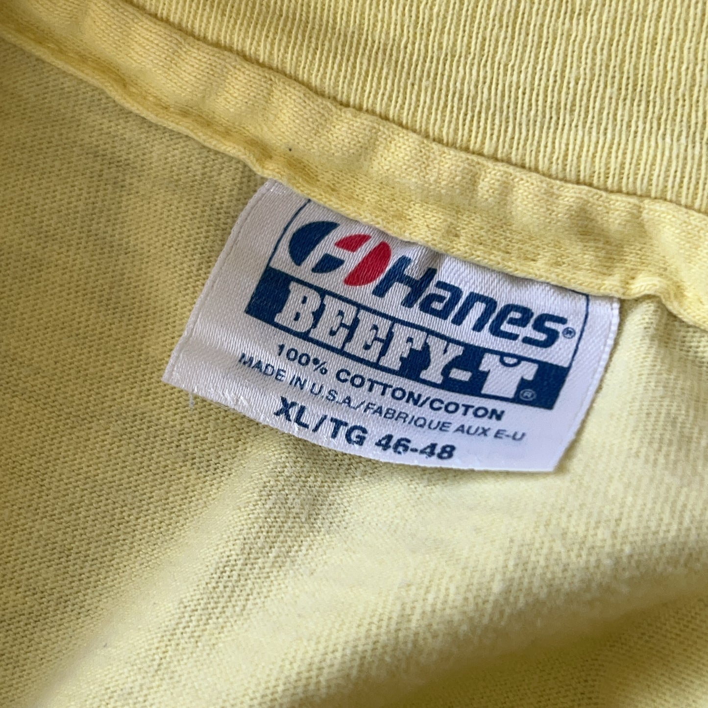 Vintage Men's Single Stitch Hanes Beefy-t Bowling Tee