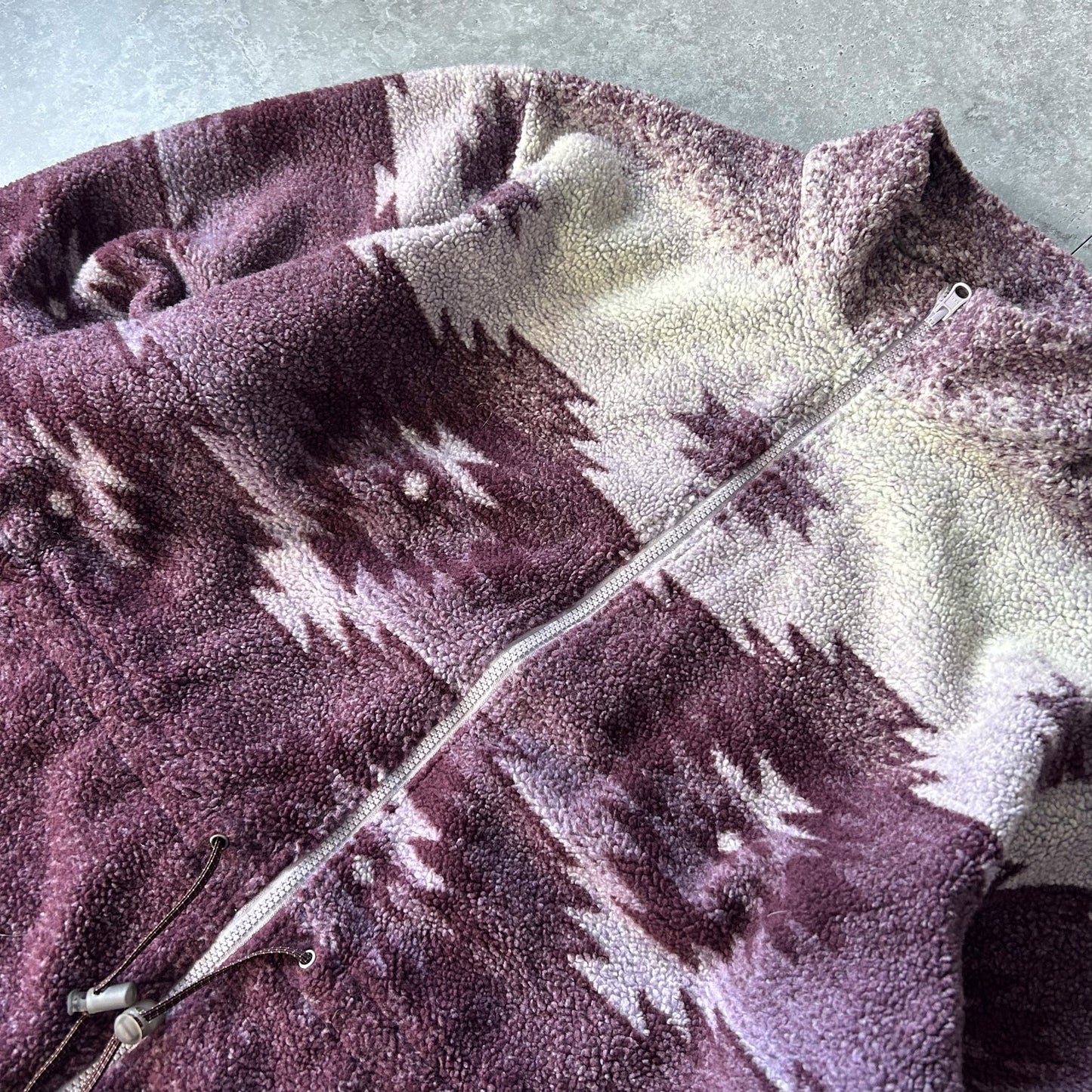 Cabela's Women's Purple Aztec Fleece Jacket