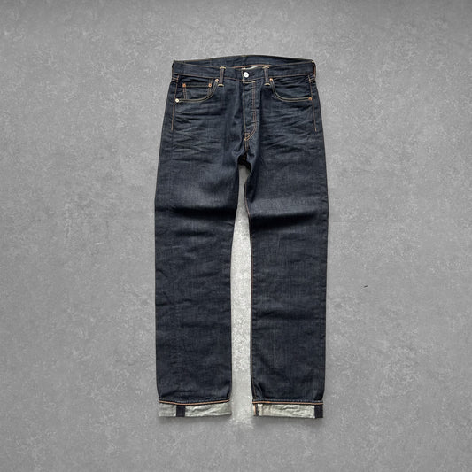 Levi's 501 Original Jeans – Dark Indigo Denim, W34/L34
