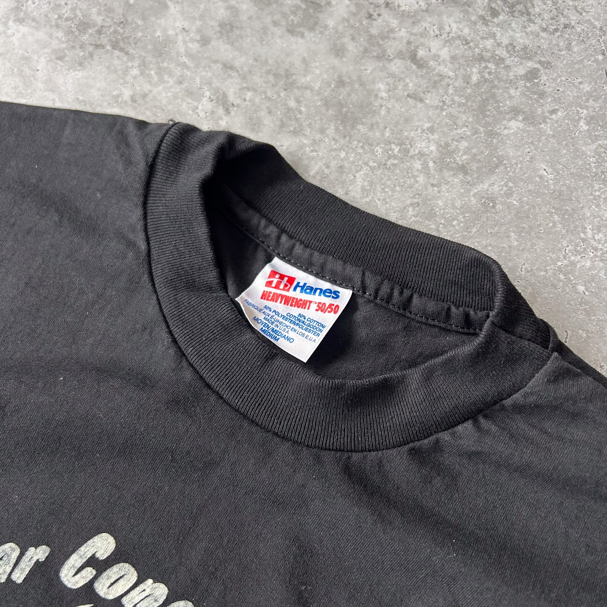 Vintage Hanes Heavyweight 50/50 Cedar Construction Las Vegas Graphic T-Shirt