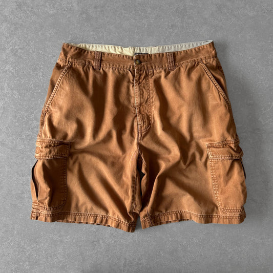 Men's Cargo Shorts in Rust Brown