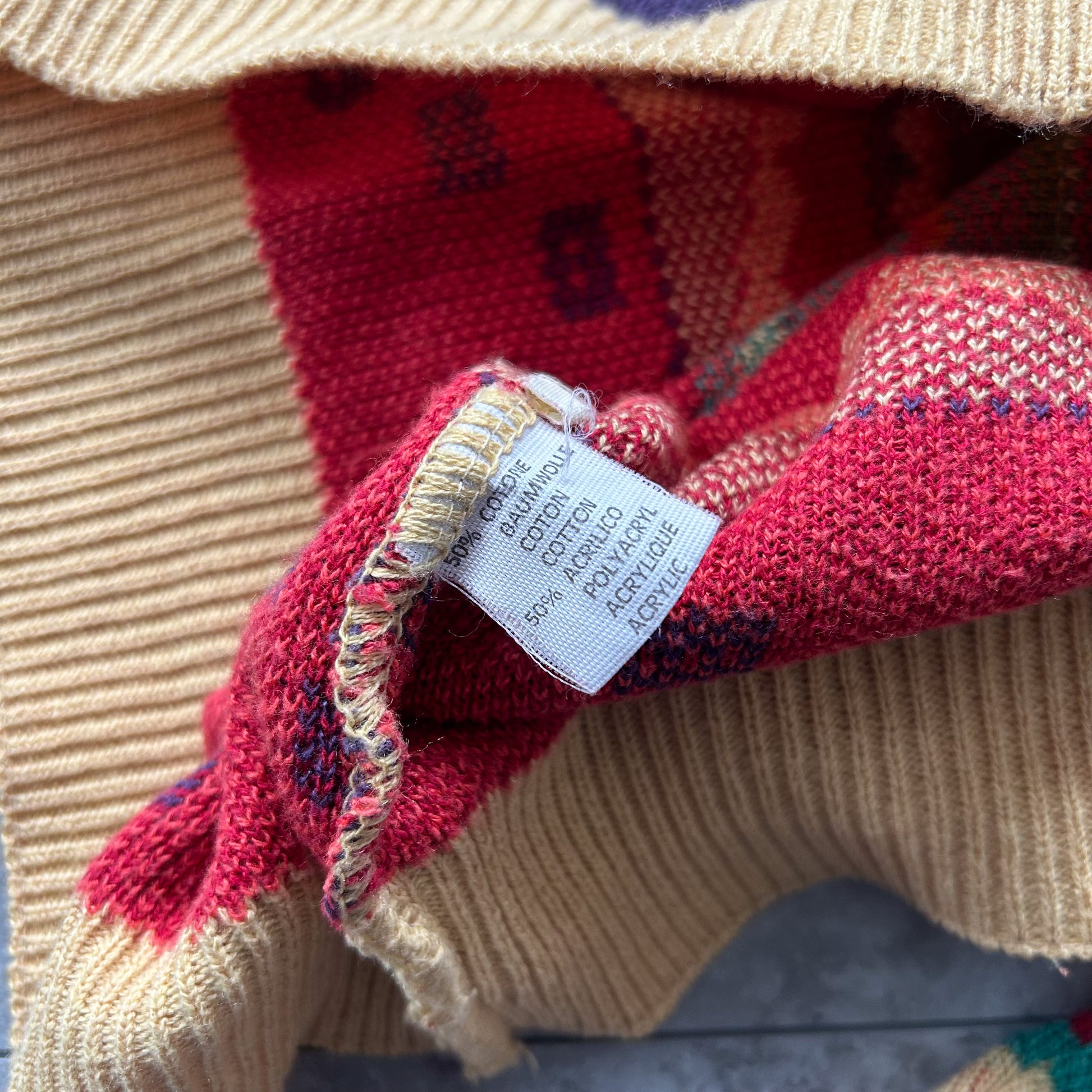 Vintage Men's Zazz. Sweater