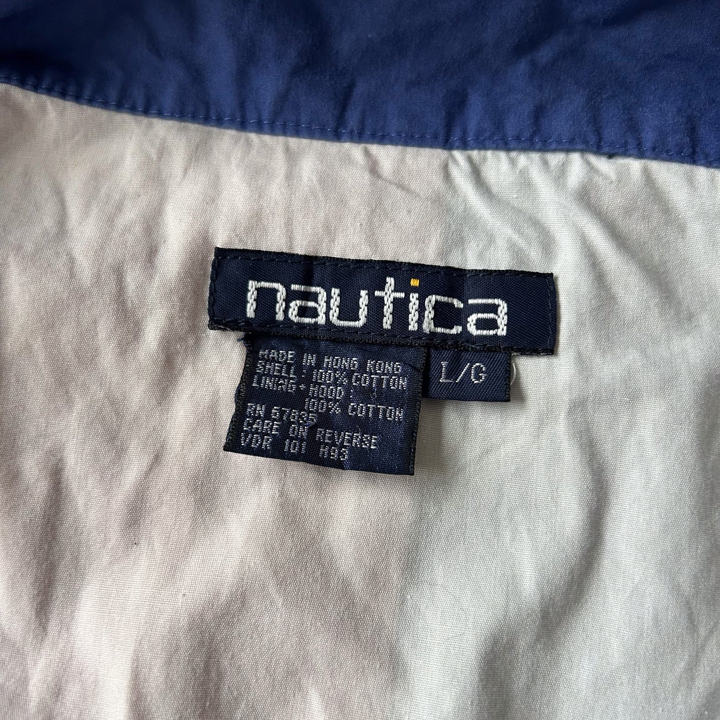 Vintage Men's Nautica Windbreaker Jacket