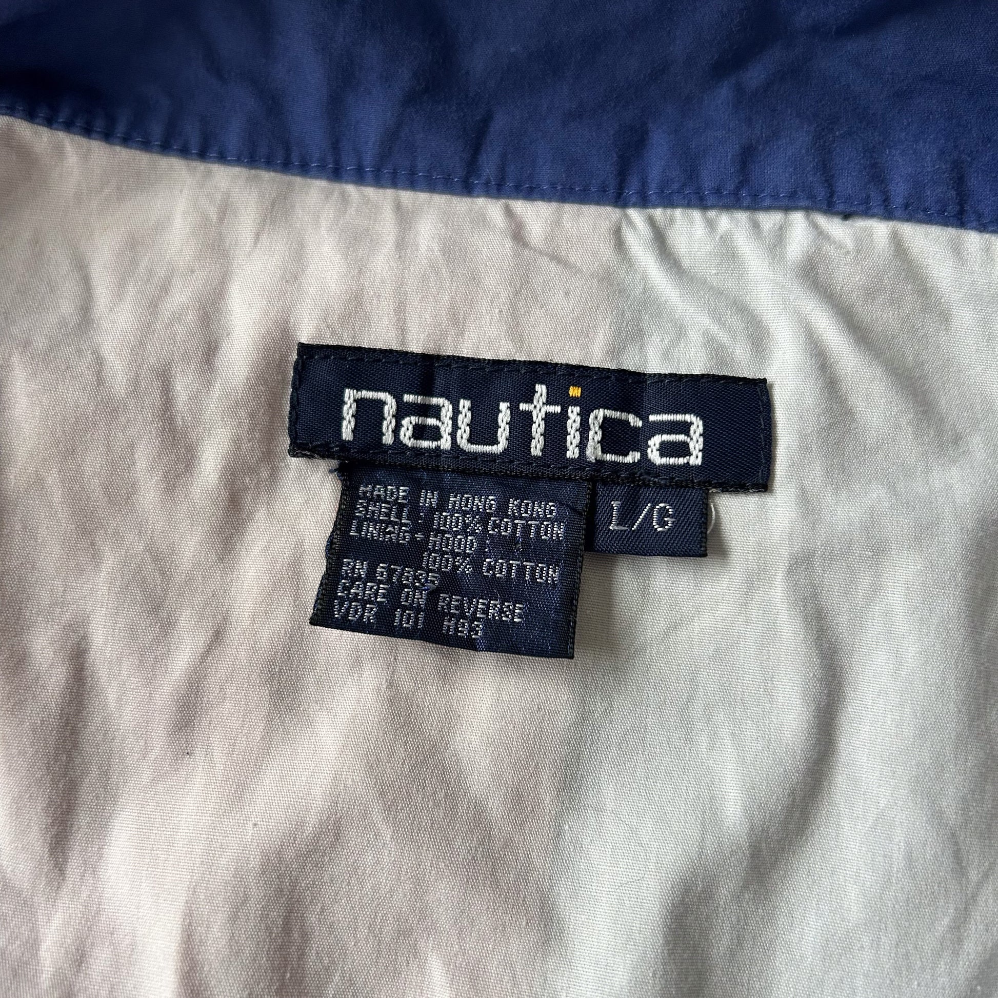 Vintage Men's Nautica Windbreaker Jacket