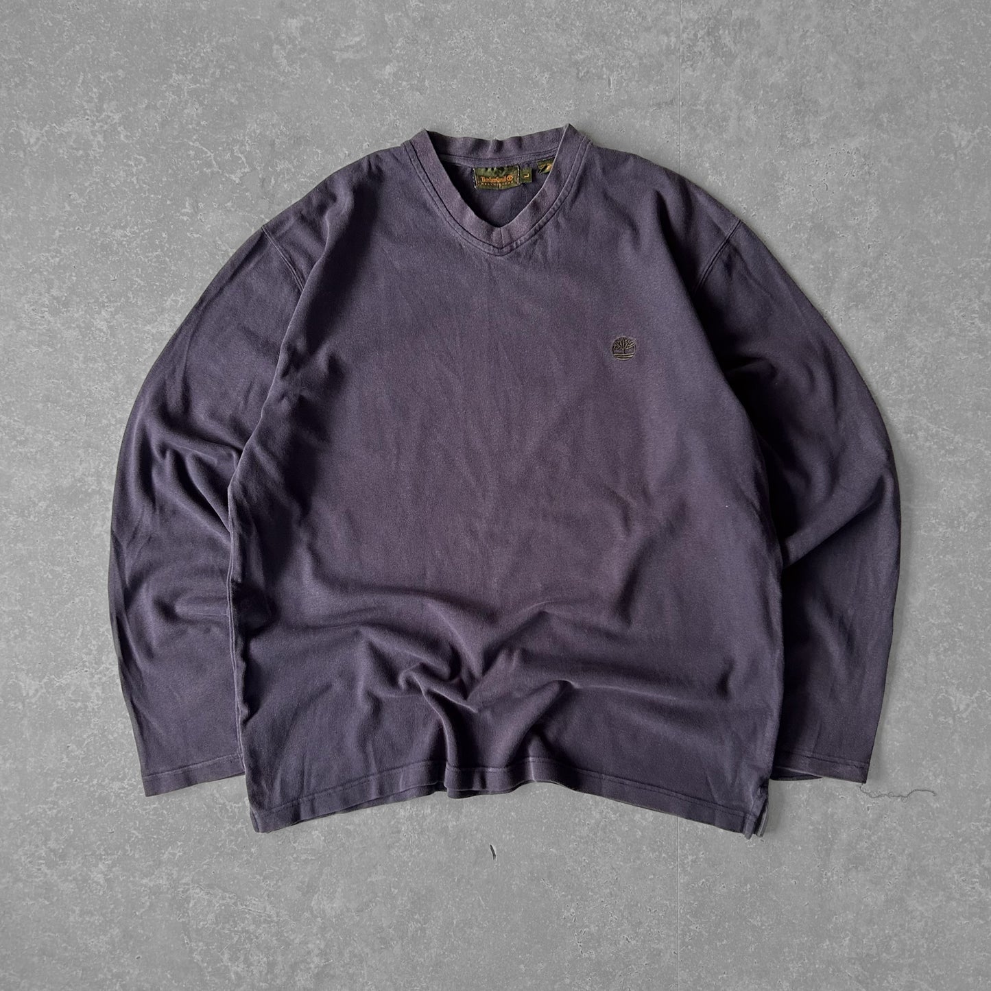 Vintage Men's Timberland Long Sleeve Shirt