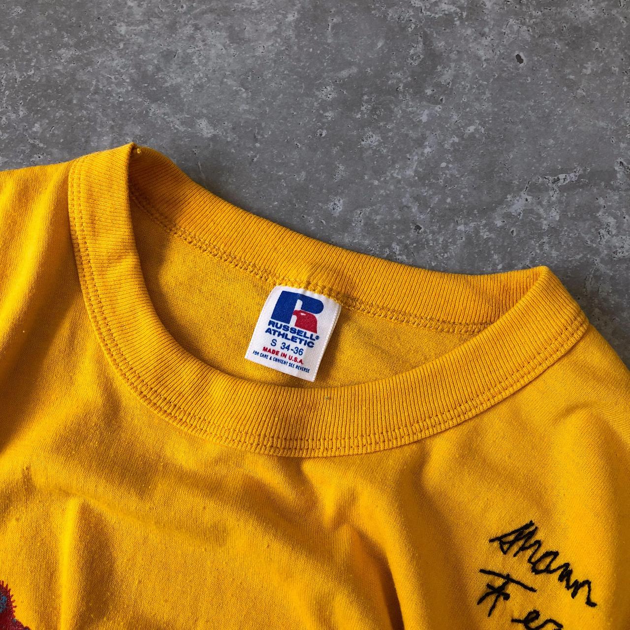 1980s - single stitch russell athletic camp tee – Nowear vintage